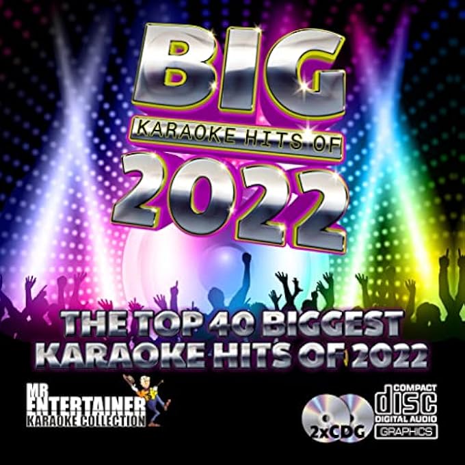 rayihni 2022 KARAOKE CHART HITS CDG DISC PACK. THE TOP 40 CHART POP SONGS OF 2022. MR ENTERTAINER BIG HITS - Image 2